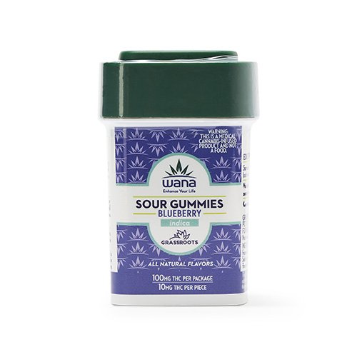 Blueberry Indica Gummies